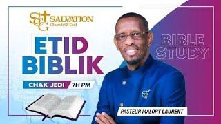 Etid Bliblik 01/09/2025 | Salvation Church of God | Pastor Malory Laurent