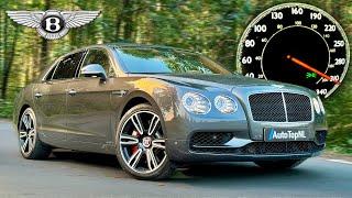 Bentley Flying Spur V8 // 310KMH REVIEW on AUTOBAHN