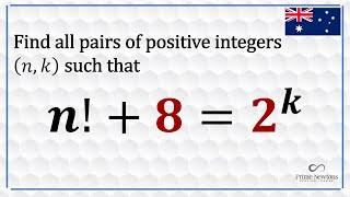 n! = 8 + 2^k