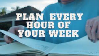 PLAN YOUR WEEK: get organized w me, to do lists, journaling, & scheduling my life into a planner