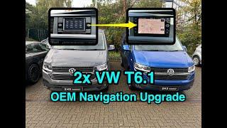 2x VW T6.1 OEM Navigation Upgrade