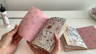 Easy Beginner Junk Journal Binding 6x8 Paper Pad Lazy Sunday Flipbook Tutorial