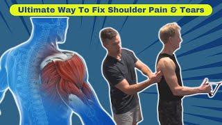 Ultimate Way to Fix Shoulder Pain & Tears - Correct Hip Imbalances to Fix Shoulder