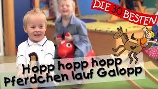  Hopp hopp hopp Pferdchen lauf Galopp - Singen, Tanzen und Bewegen || Kinderlieder