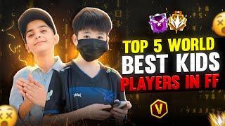 Top 5 Most Dangerous Kids Players in Free Fire - Gaming with Raahim