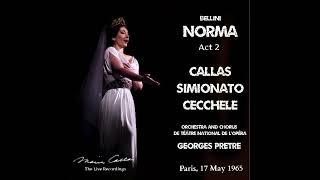 Maria Callas - Norma Act 2 (Paris, 17 May 1965)