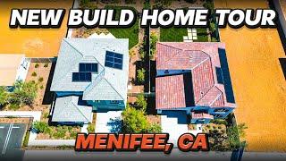 New Build Home Tour, Menifee Ca, Meritage Home Full Walk Through