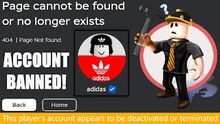 ROBLOX ACCOUNT BAN W!!!