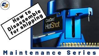 CoolJarz™ A10 HotShot Vape Cart Filler Machine - How to Dis Assemble for Shipping