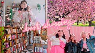 nyc book shopping vlog  6 bookstores, cozy gardens, & a lil book haul