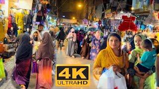 [Full HD] 4K - Lahore , Pakistan Streets Walking Tour || My Daily Walk In Lahore City