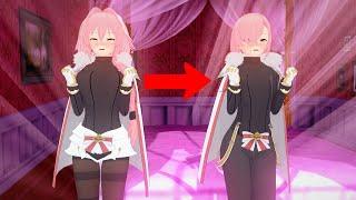 Kuro no Rider (Astolfo) girl to femboy TG TF gender transformation