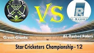 7th Match 1st inning Rashed Riders VS Green Giants (STAR CRICKET SEASON12)(16overs)Date=25-02-2025