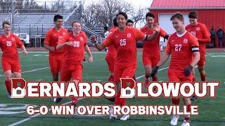 Bernards 6 Robbinsville 0 | Central West Groups 1, 2, 3 Quarterfinals | 5 Goals in 10 Minutes!