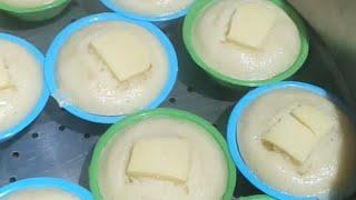 Baking Puto cheese #Filipinodelicacies #baking #satisfyingtaste #steaming