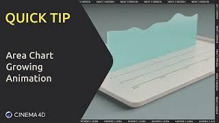 Area Chart Growing Animation Cinema 4D Quick Tip