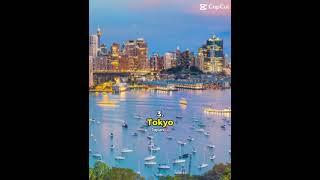 Top 5 safest cities in the world #youtubeshorts #just2geographynerds