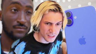 iPhone 16/Pro Impressions: The Great Separation! | xQc Reacts