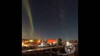 Aurora Time-lapse at Mawson Station