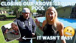 How to Close an Above Ground Pool for Winter / Winterize an Aboveground Pool