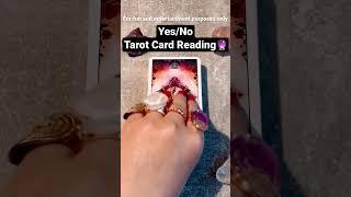 Yes/No Tarot Card Reading#tarot #cardreading #spiritual #shorts #tarotreading #youtubetarot