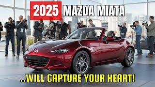 The 2025 Mazda Miata: A New Era of Top-Down Thrills! The King of Convertible Compact Sports Cars!