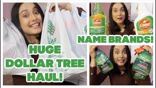 HUGE DOLLAR TREE HAUL! Ft. Dossier (AFFORDABLE HOUSEHOLD NAME BRAND ITEMS AND MORE!)