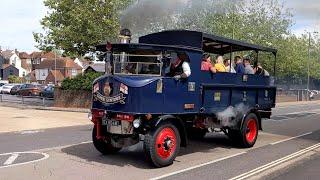 HMS Sultan Super Sentinel Steam Waggon in Gosport & Lee on Solent - Saturday 29 June 2024