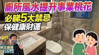風水化煞廁所篇(附繁簡字幕)｜廁所風水提升事業桃花 必睇5大禁忌保健康財運！九運家居風水 九運方位 2025風水 蛇年佈局 九宮飛星 室內設計 家居佈局【囍趣睇相王EP138】