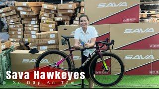 Về thêm siêu phẩm Sava Hawkeyes - FULL Carbon, Full Shimano 105 cao cấp | Xe Đạp AN Tâm 0843.612.666