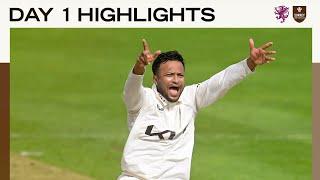 HIGHLIGHTS: Surrey fightback with ball as Shakib Al Hasan takes four wickets on debut at Somerset