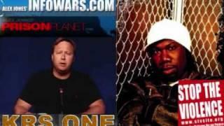 KRS-One on Alex Jones 2of4: 'Stop the violence and...beware Obama'