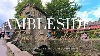 Ambleside Town Walk | Exploring the Lake District England | 4K