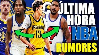 Pacers VAN POR Cam Johnson Warriors EN EL MEDIO  ¿SORPRESA?  Vucevic  Toppin ⏳ ULTIMA HORA NBA