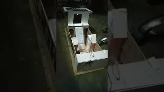 Fully solar powered City Mall Model Design with moving steer, auto motorized door