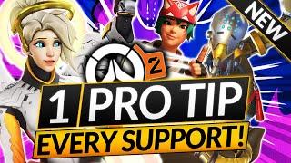 1 BEST TIP for EVERY SUPPORT HERO (Updated) - Improve Fast! - Overwatch 2 Guide