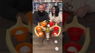 Who’s Going To Get Bucked In Deer Pong?! #boardgame #couple