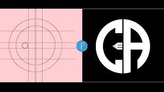 CA LETTER LOGO DESIGN ON ANDROID | Pixellab Tutorial | Creative Ajit 