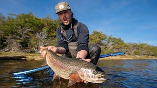 MONSTER LAKE: Stillwater Fly Fishing Patagonia - Tecka Lodge (Part 3)