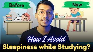 Always feel sleepy  while Studying? Watch this |How i deal with sleepiness effectively? #studytips