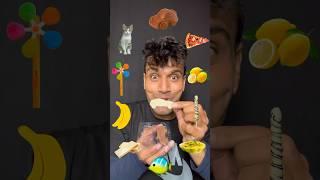 Eating Challenge||ASMR||car,taxi,banana,fish,lolipop eating||bikram phuyal#asmr#shorts #eatingsounds