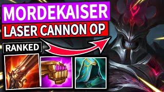 THE LASER CANNON OP MORDEKAISER in RANKED! - Set 13 Meta | TFT Patch 14.24 | Teamfight Tactics Guide