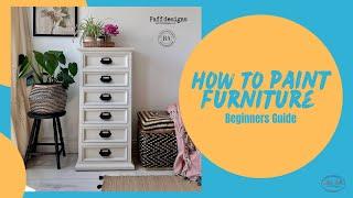 Learn How to Paint Furniture Like a Pro with Dixie Belle Paint!