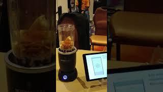 This smart blender has a nutrition sensor to visually count calories, carbs, etc.!