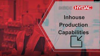 Inhouse Design, Production and Manufacturing Capabilities at HYDAC Technology