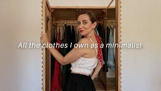 My Sustainable Minimalist Wardrobe