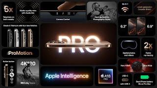 Apple iPhone 16 Pro Max Trailer Official | Apple Event