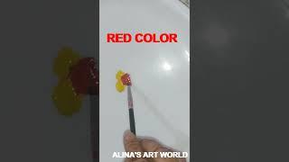 How to make a Brown Color at home | Color mixing #shorts #ytshorts #colormixing