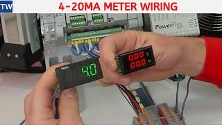 4-20mA Meter on Your PLC Trainer.  How to Wire.