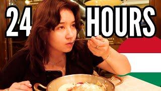 Eating ONLY Hungarian Food For 24h in Budapest